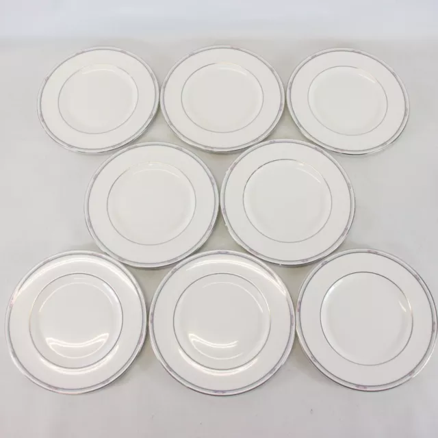 ROYAL DOULTON Simplicity Bone China 8x Side Plates Salad Plates 20cm - ALW