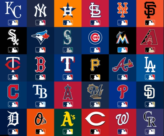 2024 MAJOR LEAGUE Baseball Teams Schedule 5" X 3.5"(Choose From