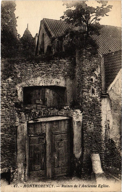 CPA Montmorency Ruins of the Old Church (1319911)