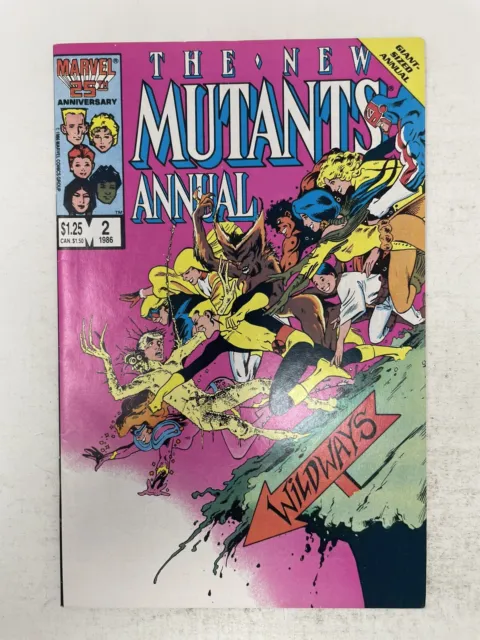 New Mutants Annual #2 1986 1st Appearance of Psylocke Marvel Comics MCU