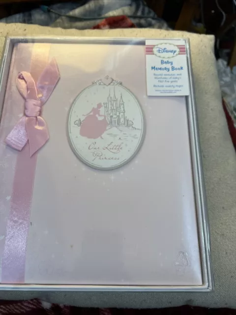 Disney Baby Memory Book Our Little Princess Preowned Unused