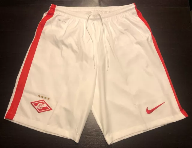 NEU Nike Fussball Stadium Heim Shorts Trainingshose Spartak Moskau Hose  M L