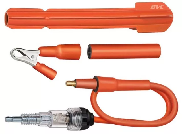 Deluxe Spark Tester Set - In-line Spark Plug Checker Kit - S&G Tool Aid 23970