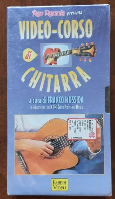 Video corso di chitarra Franco Mussida VHS n.  8  Fabbri 1997 ME/6