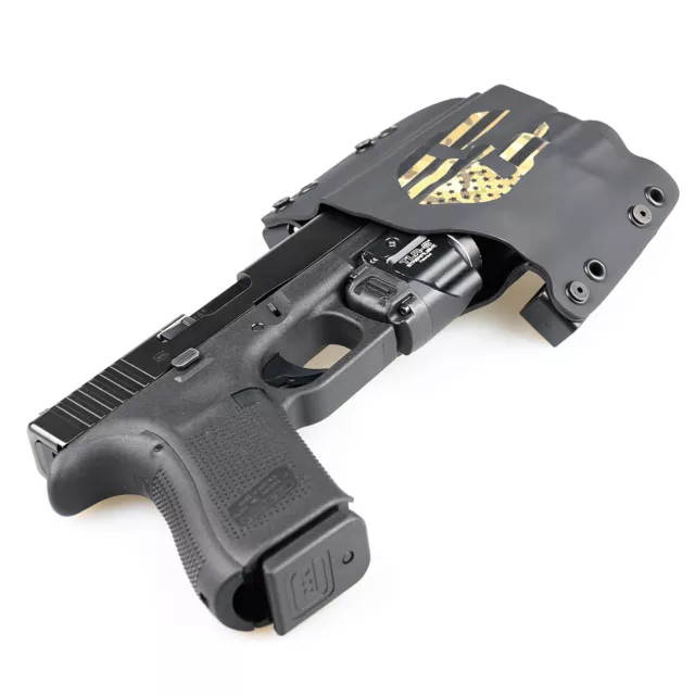 OWB Holster for Handguns with TLR-8 - 50+ Gun Models - SPARTAN MULTICAM