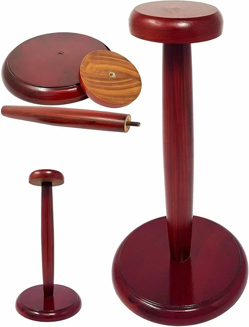 Présentoir Casque Médiéval En Bois Massif - Déco Romain Viking - Reproduction Décorative