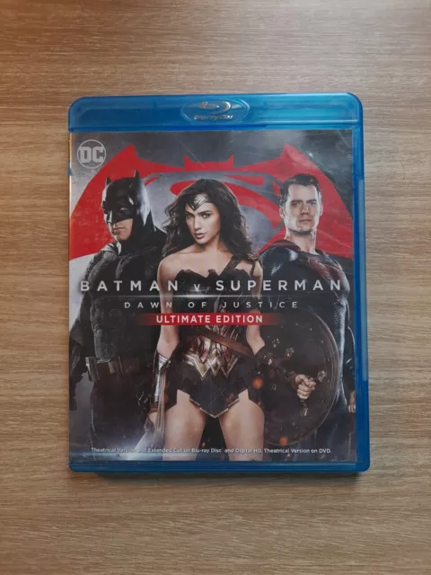 DC Batman Vs Superman Dawn Of Justice Ultimate Edition (Blu-ray) Combined Ship!
