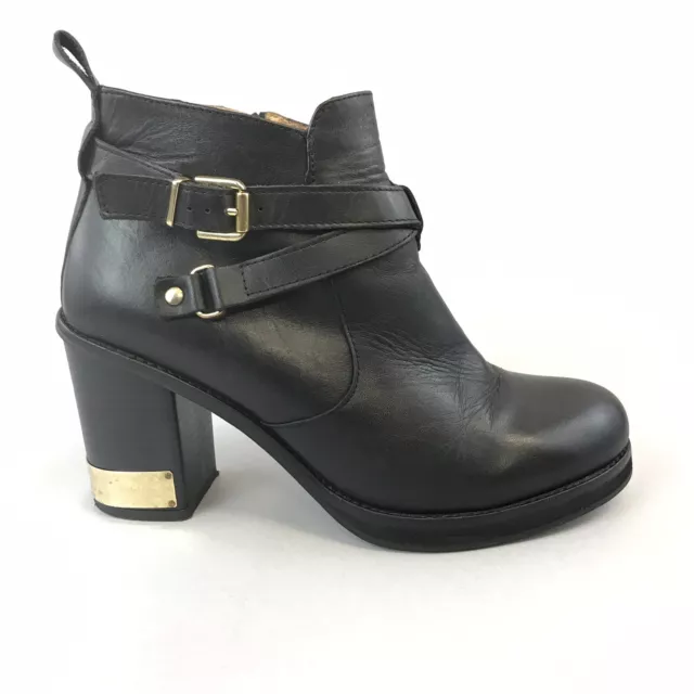 Topshop danni deals buckle shoe boots