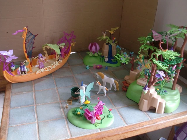PLAYMOBIL 4008 FONTAINE ROYALE DES FEES ET LICORNE en boite
