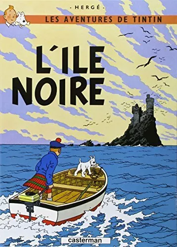 L'Ile Noire (Les aventures de Tintin)-Herge