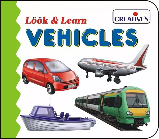 (CRE0555) - *** Creative Books - Look & Learn Board Book- Vehicles