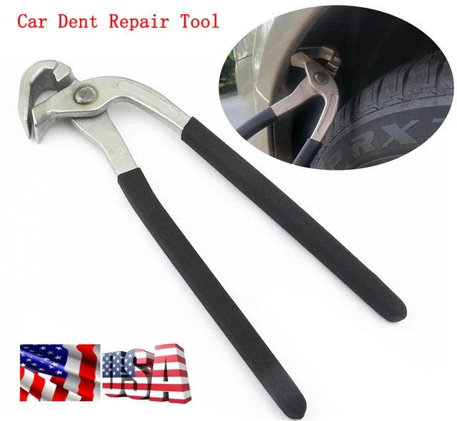 1X Automotive Depression Dent Repair Kit Tool Car Fender Panel Edge Crimp Pliers