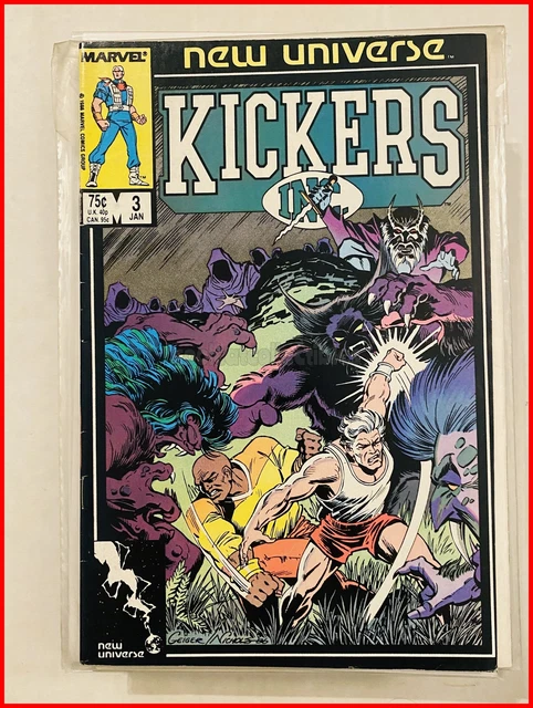 Marvel Comics - Kickers, Inc. #3 - 1987-01-01