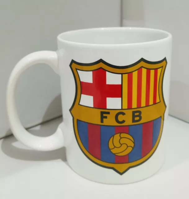 2 x FC Barcelona Official Football Team Mugs Design Ceramic Mug Cup Tea Coffee 2