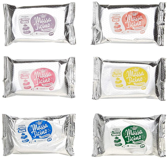 Massa Ticino Tropic Fondente Rotolamento Arcobaleno Set 6er (1,5 KG