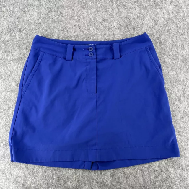 Nike Golf Womens Blue Performance Tour Tennis Skirt Skort Size 8