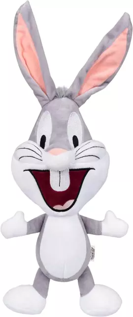 LOONEY TUNES for Pets Bugs Bunny Big Head Plush Dog Toy | Stuffed Animal for Dog