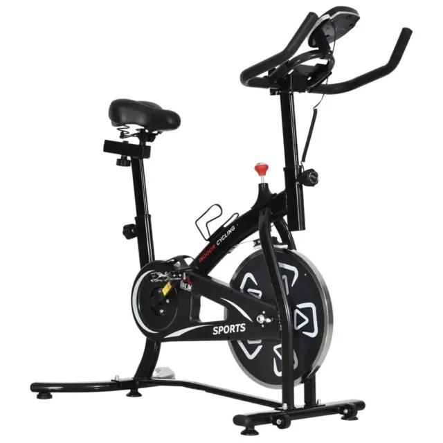 Upright Stationary Bike Resistance Training Cardio Workout Machine LCD Display