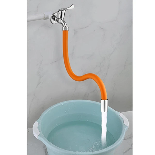 Tuyau d'extension de robinet d'eau Économie d'eau rotative à 360 ° pliable
