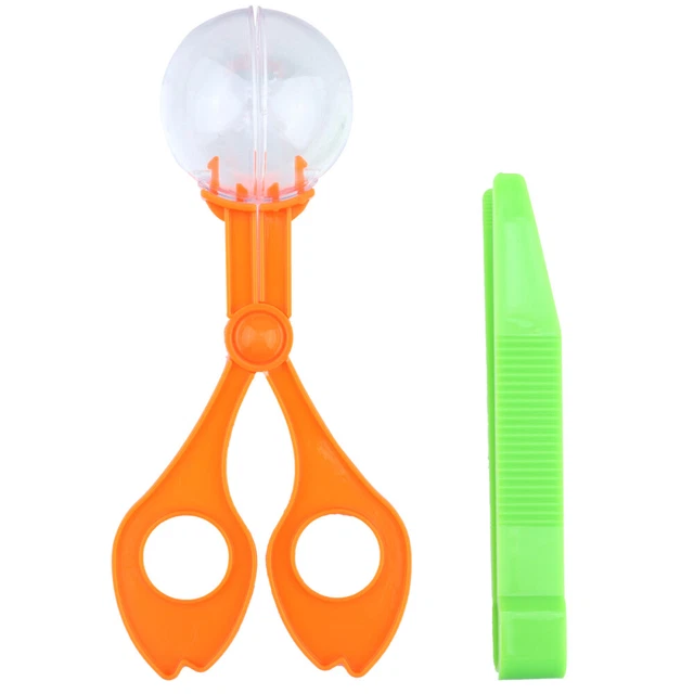 3 SET 6PCS Insect Toy Insect Collection Tools Insect Catcher Scissors £