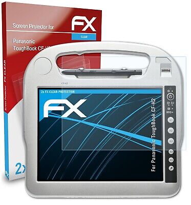 atFoliX 2x Protecteur d'écran pour Panasonic ToughBook CF-H2 clair