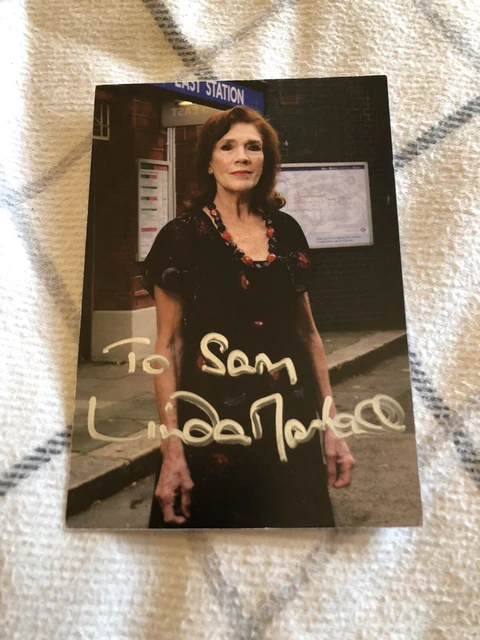 Linda Marlowe (Eastenders) Signed Publicity Card