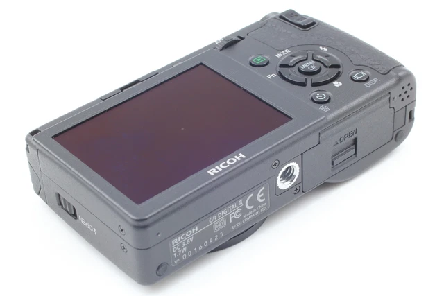 [Near MINT] 1636 shot RICOH GR DIGITAL II 10.1MP Black From JAPAN 11