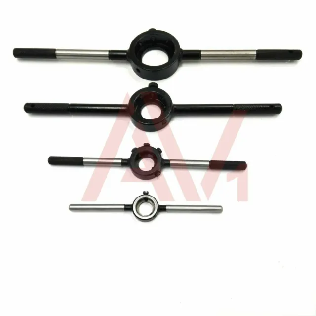 Round Stock Die Holder Wrench Handle Set Of 4 Pcs 13/16" Inch 1" - 1-1/2" - 2"