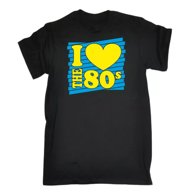 I Heart The 80s T-SHIRT Costume Retro Fancy Dress Disco eighties 80's birthday