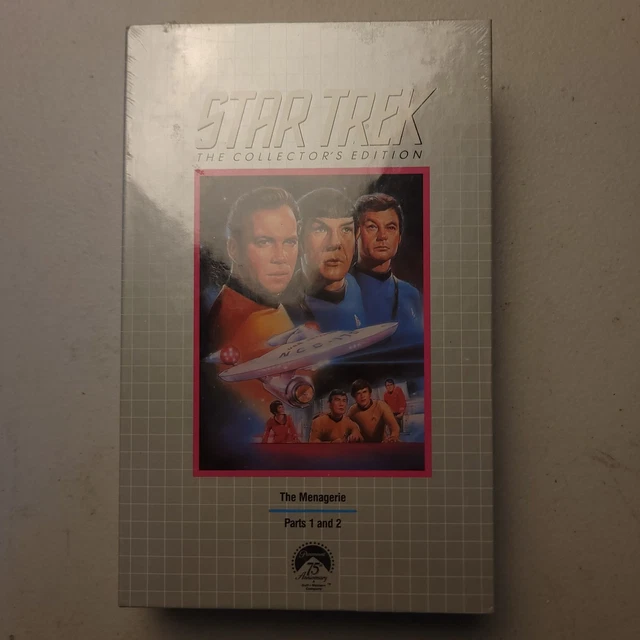 その他 Star Trek 16: Menagerie 1 &amp; 2 [VHS] Star Trek: The Menagerie, Part 1 & 2 | VHSCollector.com