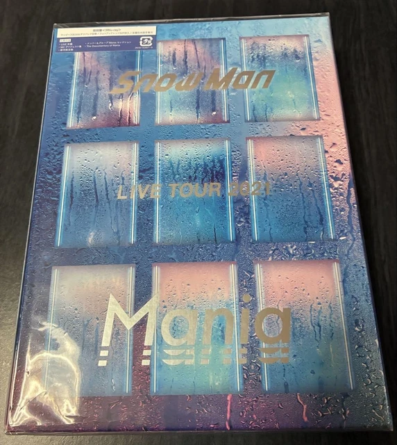  Man/ Man LIVE TOUR 2021　Blu-ray SNOW MAN LIVE Tour 2021 Mania Blu-ray Japan DVD Concert