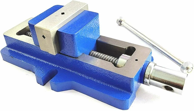 Self Centering Vice Vise Engineering Tools -Fixed Based-Rigid-(Jaw Width 100 Mm)