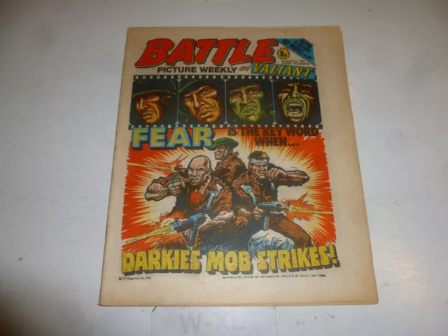 BATTLE PICTURE WEEKLY & VALIANT Comic - Date 19/03/1977 - UK Paper Comic