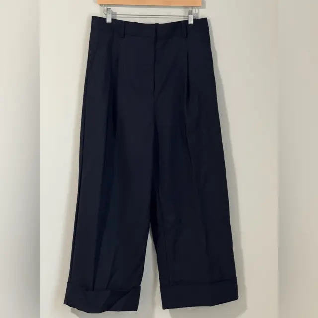 3.1 PHILLIP LIM Wide Leg High Waist Trouser Pants Size 10