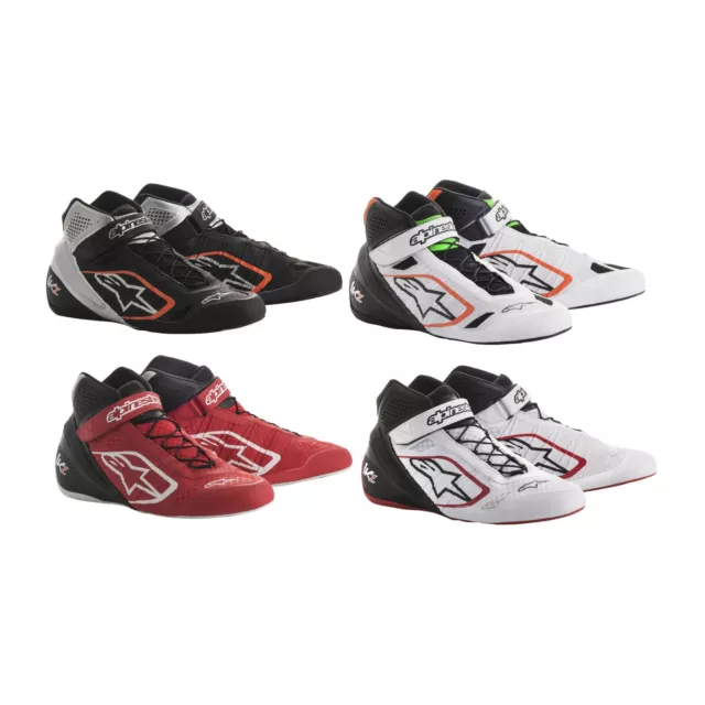 Alpinestars Tech 1-KZ Race Racing Track Circuit Go Kart Karting Boots