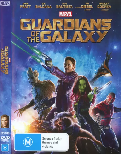 Guardians Of The Galaxy DVD (Region 4) VGC