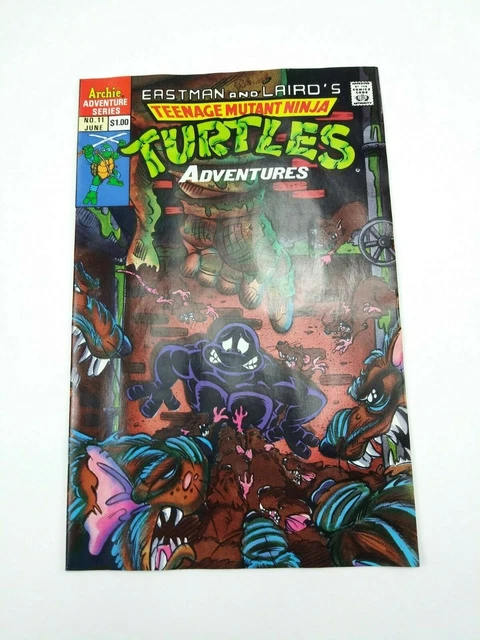 Teenage Mutant Ninja Turtles Adventures #11 Mirage 1990 TMNT Eastman Laird VF