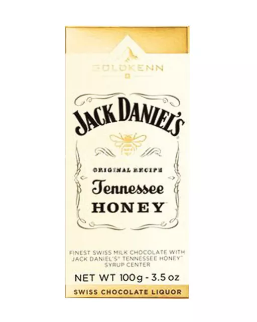 Goldkenn Jack Daniel's Tennessee Honey Milk Chocolate Block 100g