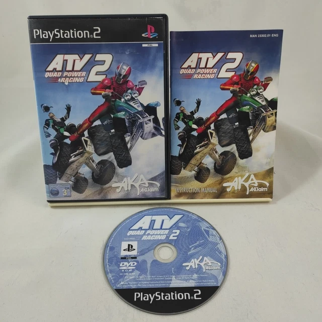 ATV QUAD POWER RACING 2 PlayStation 2 PS2 game with manual £9.90 ...