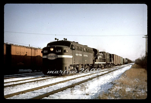 (Mz) Dupe Slide New York Central (Nyc) 1014 Action