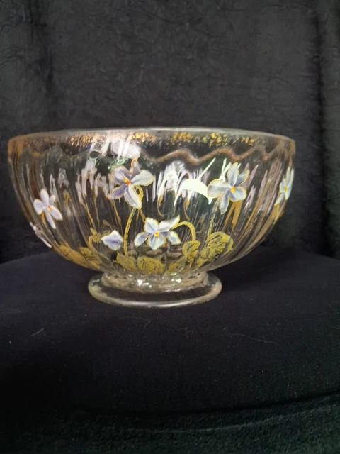 Vase Legras de forme Ovoïde Balustre en Pâte de