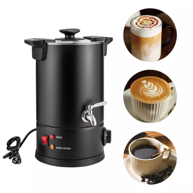 Modern 1000W 8L/270Oz Hot Water Boiler Dispenser/Urn f/Tea/Coffee/Drink Maker