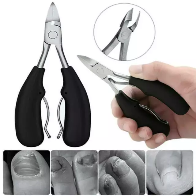 Toe Nail Clippers Heavy Duty Nail Cutter Trimmer Strong Chiropody Podiatry Tools