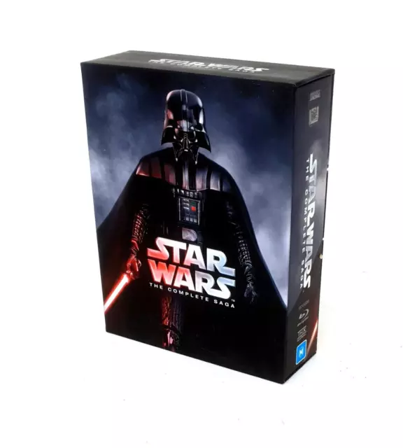 Star Wars - The Complete Saga Blu-ray (9 Disc Set) Box set Harrison Ford NEW