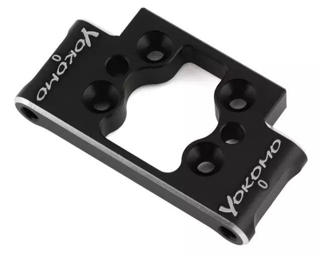 Yokomo YZ-2 DTM 3.1 Aluminum Front Lower Suspension Mount (Black) YOKZ2-300FLAA