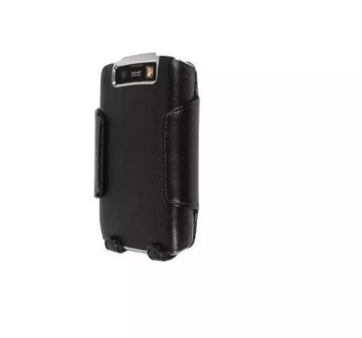Leather Holster Shell& Belt Clip For Blackberry Storm 2