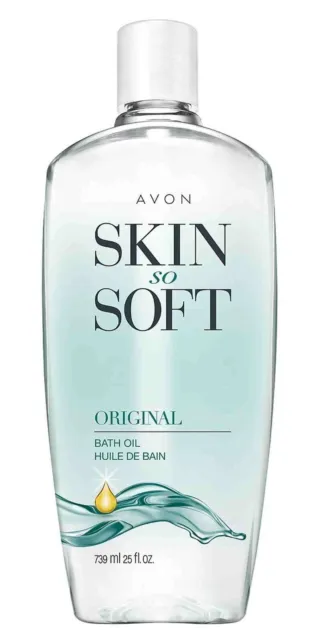 Aceite de baño original Avon Skin So Soft - tamaño adicional - 25 fl oz - 739 ml