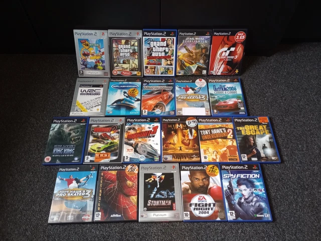 Sony PS2 Games -LARGE JOB LOT- (GTA/NEED FOR SPEED/TONY HAWK/SIMPSONS HIT&RUN..)