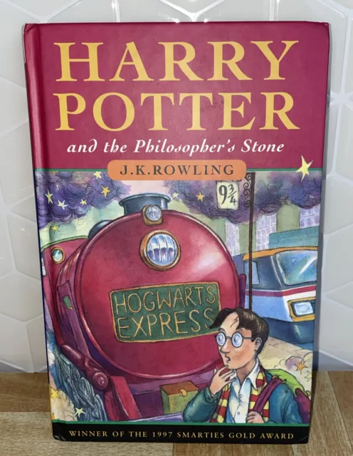 Harry Potter Ted Smart Hardback Book Bundle Philosophers Stone 1/6th CoS 1/5th