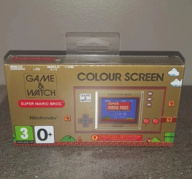 Console Nintendo portable Game & Watch Super Mario Bross ancien vintage